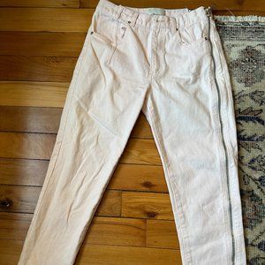 3.1 Phillip Lim Light Pink Zippered Jeans Size 2